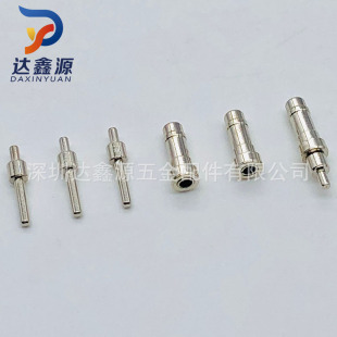 Customized Claw Spring Female Hole Sensor Pin Jack 0.8 Female Jack Keyboard Hot-Swappable Environmentally Friendly Brass Nickel-Plated