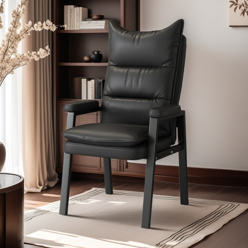 Light Luxury, Long Sitting, Not Tired, Mahjong Chair, Chess and Card Room Chair, Mahjong Hall, Teahouse, Home Backrest Office Chair