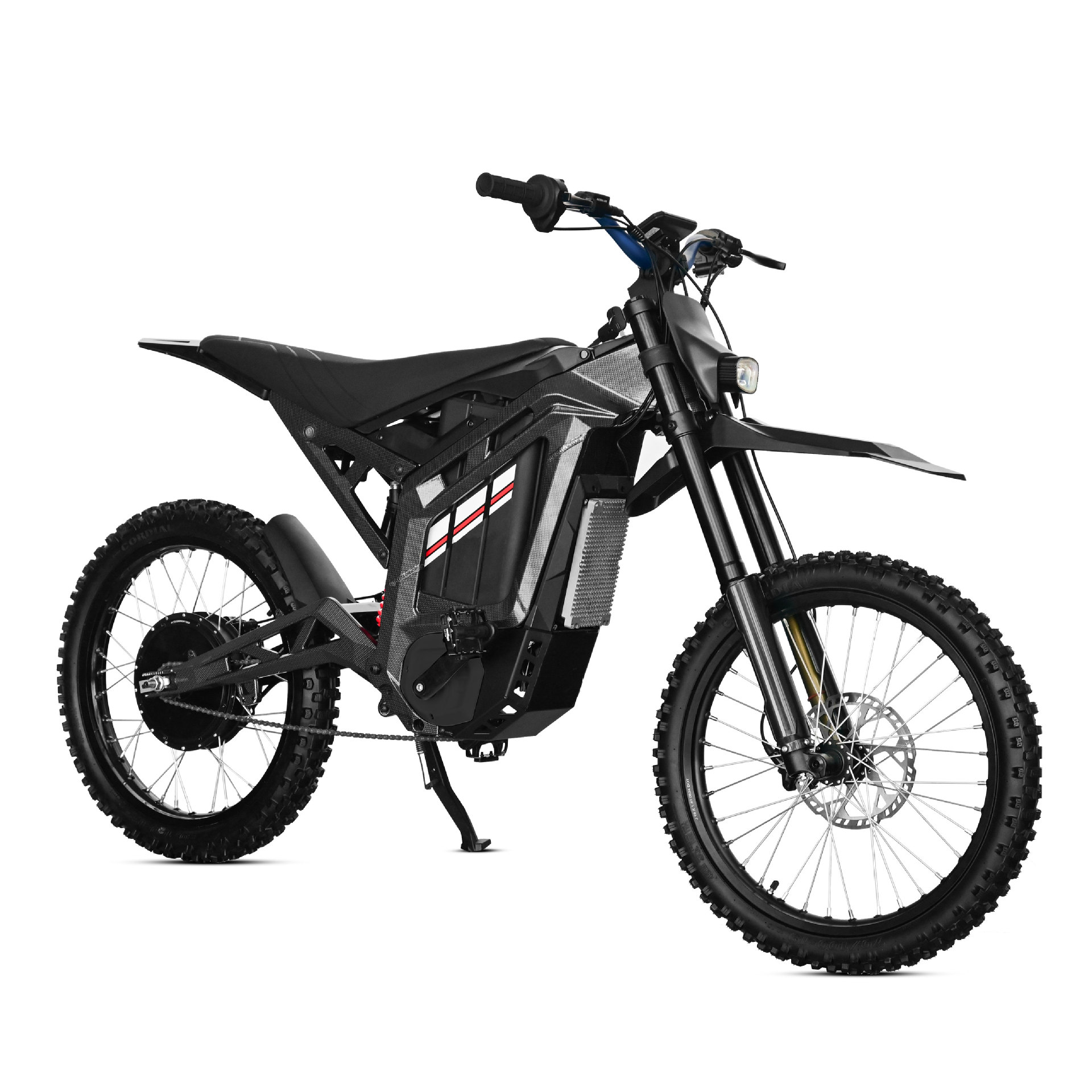 Aluminum Frame 72V40A Electric Off-Road Vehicle, Trail Electric Motorcycle, Two-Wheel Adult Scooter, Electric Self-Version Flash Ss9.0