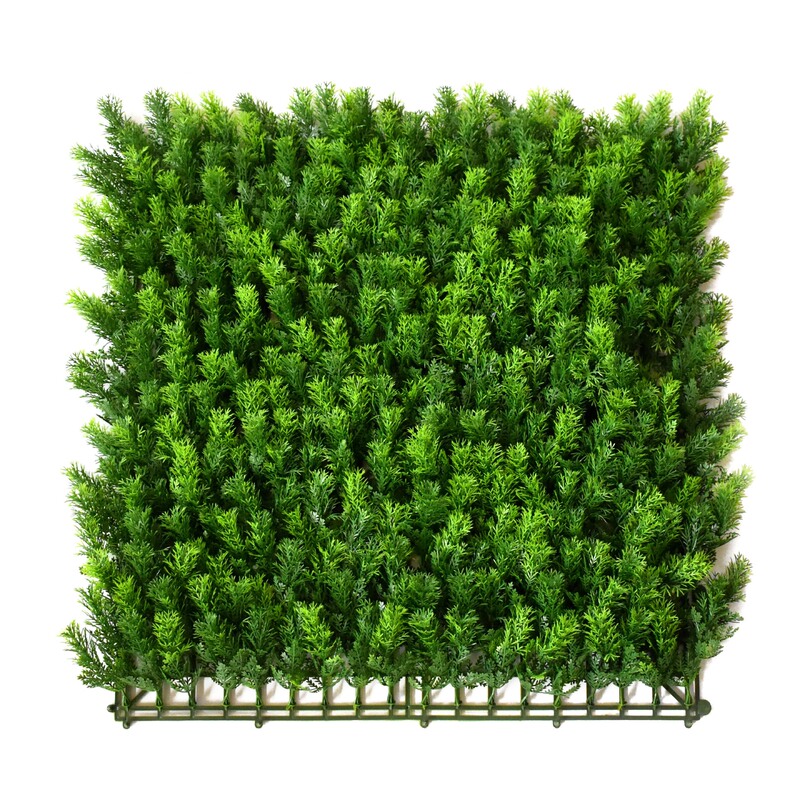跨境热卖仿真植物墙造景装饰假花墙尤加利米兰装饰植物绿叶背景墙|undefined