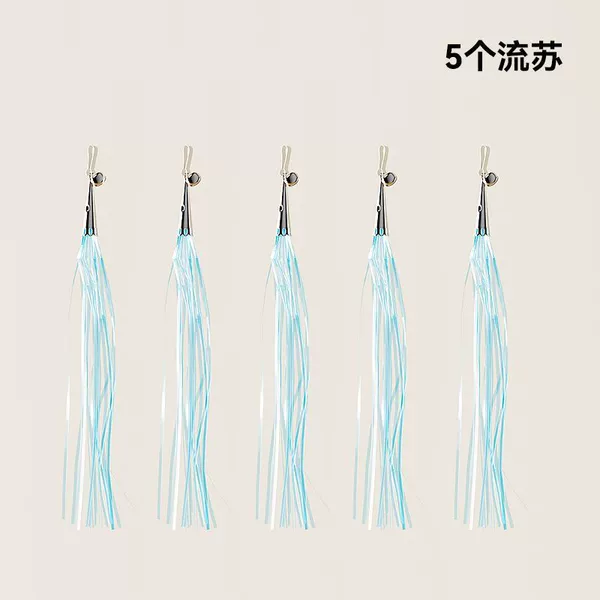 Rotating suction cup cat teaser wand [only contains 5 long tassels]