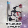 Small compound bow, metal street Olympic bow and arrows, equipment, archery