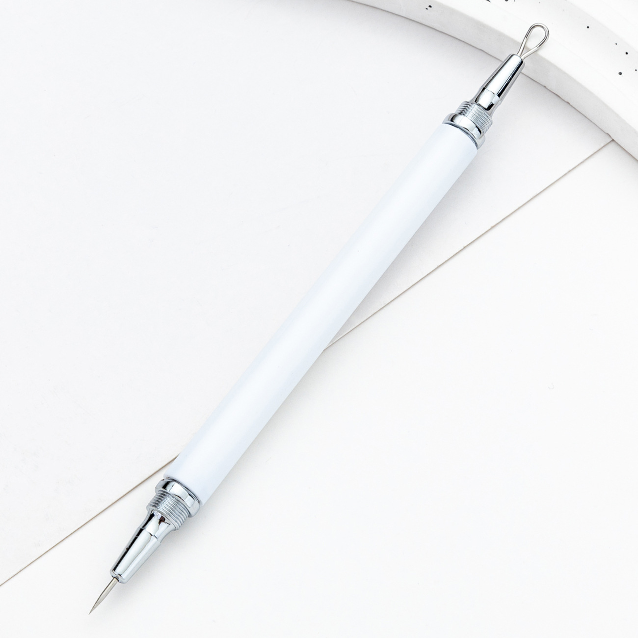 En stock, puede almacenar agujas para el acné ocultas, recoger agujas para el acné, eliminar puntos negros, agujas portátiles para el acné de doble cabeza, agujas para el acné