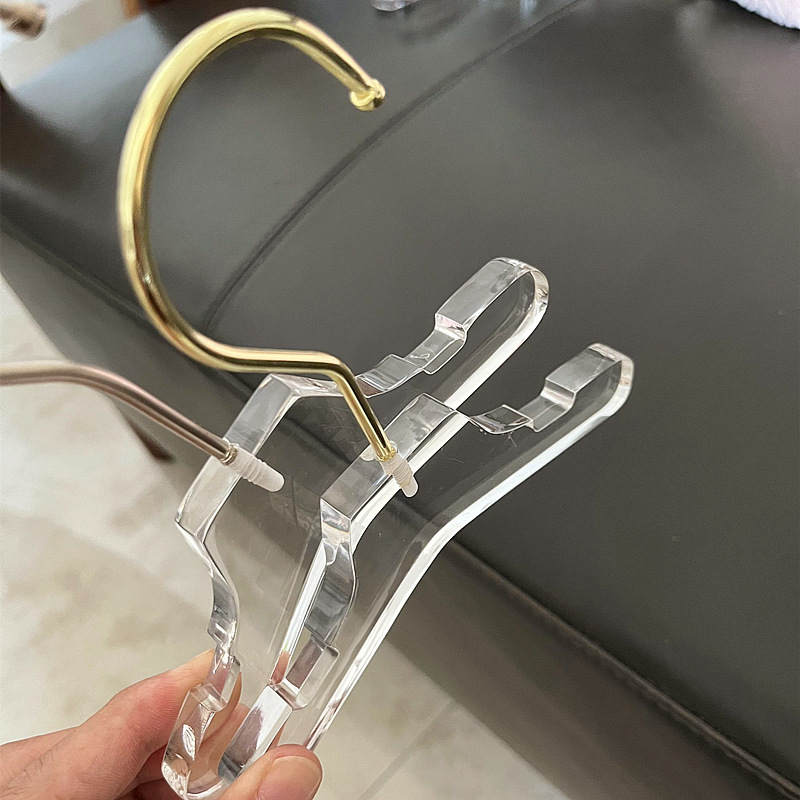 Acrílico transparente mascota percha perro gato mini tienda de mascotas dedicado niños bebé ropa de bebé percha