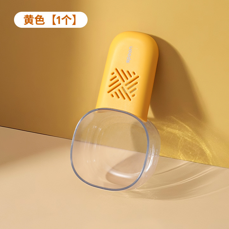 Cuchara de alimentación para gatos Cuchara de alimentación para gatos Comida para gatos Cuchara de comida para perros Cuchara de comida para mascotas Mango largo con clip de sellado Cuchara medidora Productos para gatos