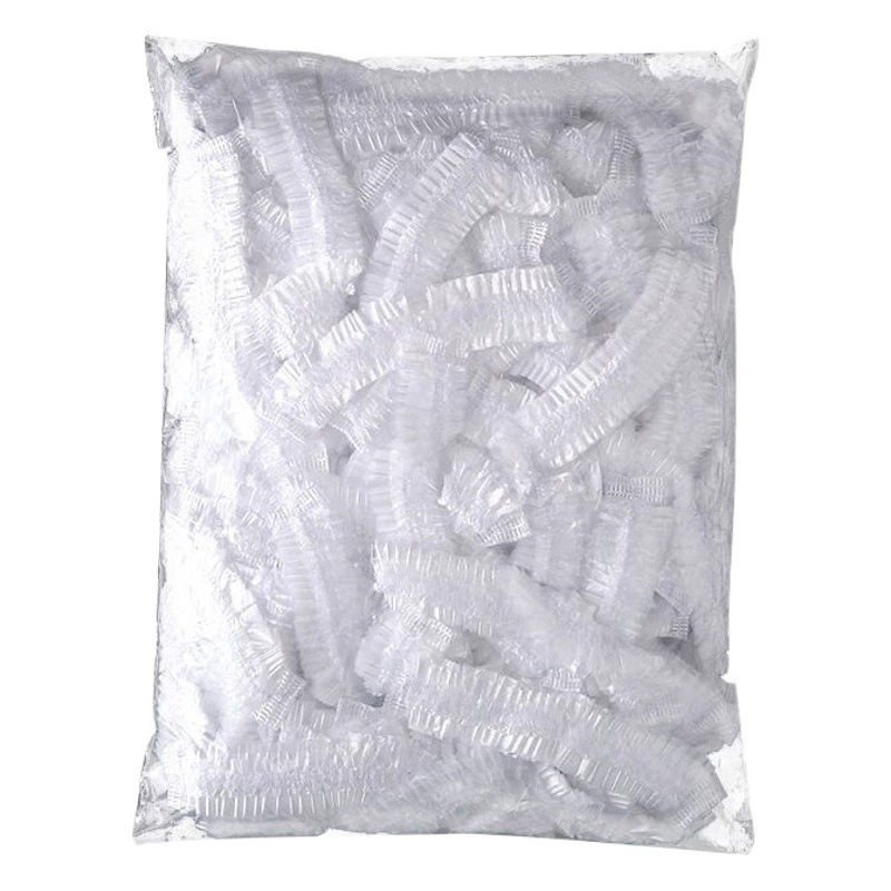 Одноразовая шапочка для душа утолщенный чехол для волос женская непромокаемая кухонная маслостойкая шапочка для ванны уход за салоном красоты окрашивание волос лечение волос Чехол для волос