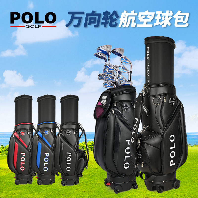 POLO Golf Multi-functional Telescopic Golf Bag/Club Bag for Men and Women, Portable Travel Airline Bag/Golf Bag