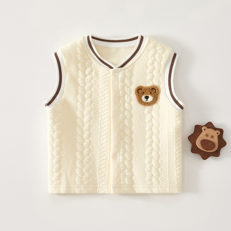 Baby Vest Autumn and Winter Warm Vest Cotton Baby Men and Women's Waistcoat Spring and Autumn Outer Wear Warm Vest Outer Wear Baby Vest Autumn and Winter Warm Vest Cotton Baby Men and Women's Waistcoat Spring and Autumn Outer Wear Warm Vest Outer Wear