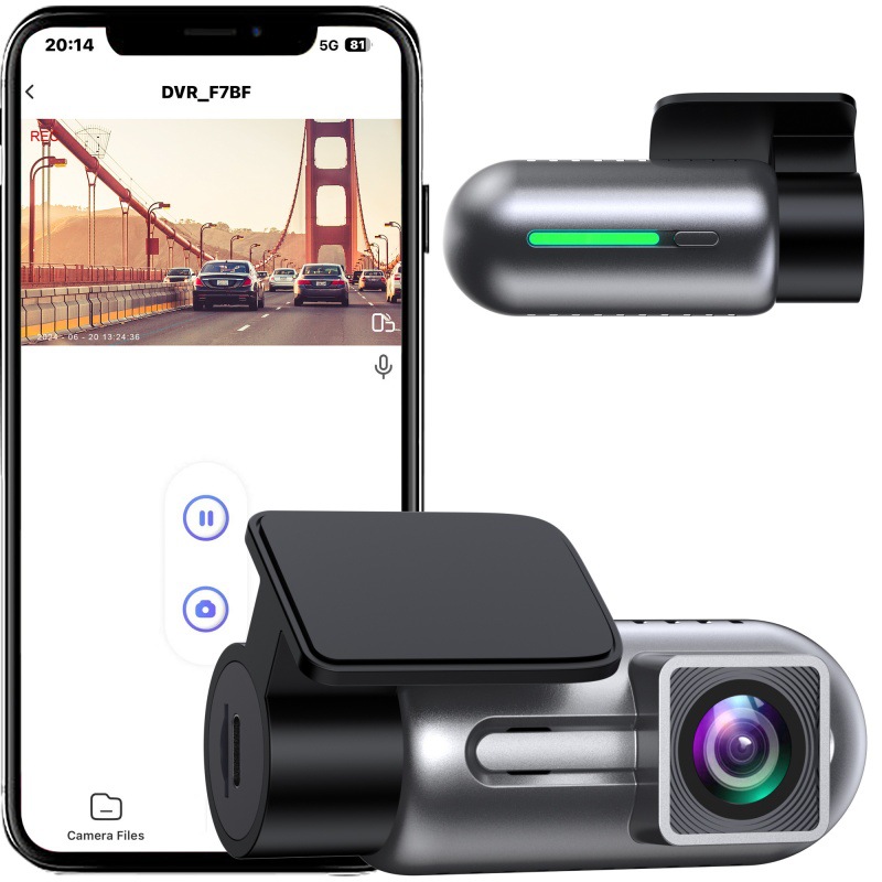 Zhongxing V57 1080P Single Recording WiFi Dash Cam with Parking Monitoring (Driving recorder)