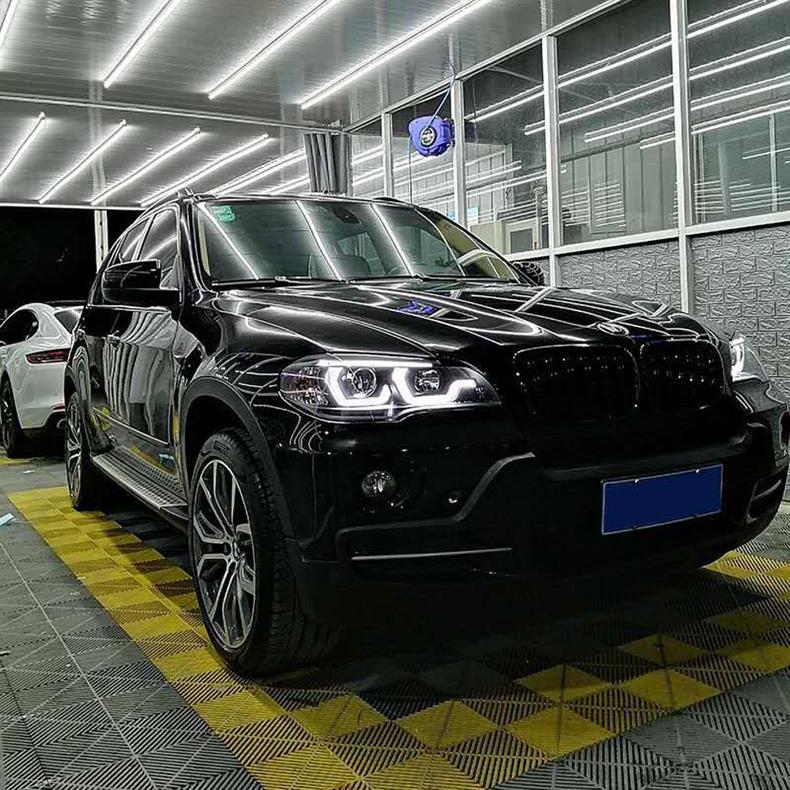Headlight Assembly LED For 07-13 BMW X5 E70 Upgrade