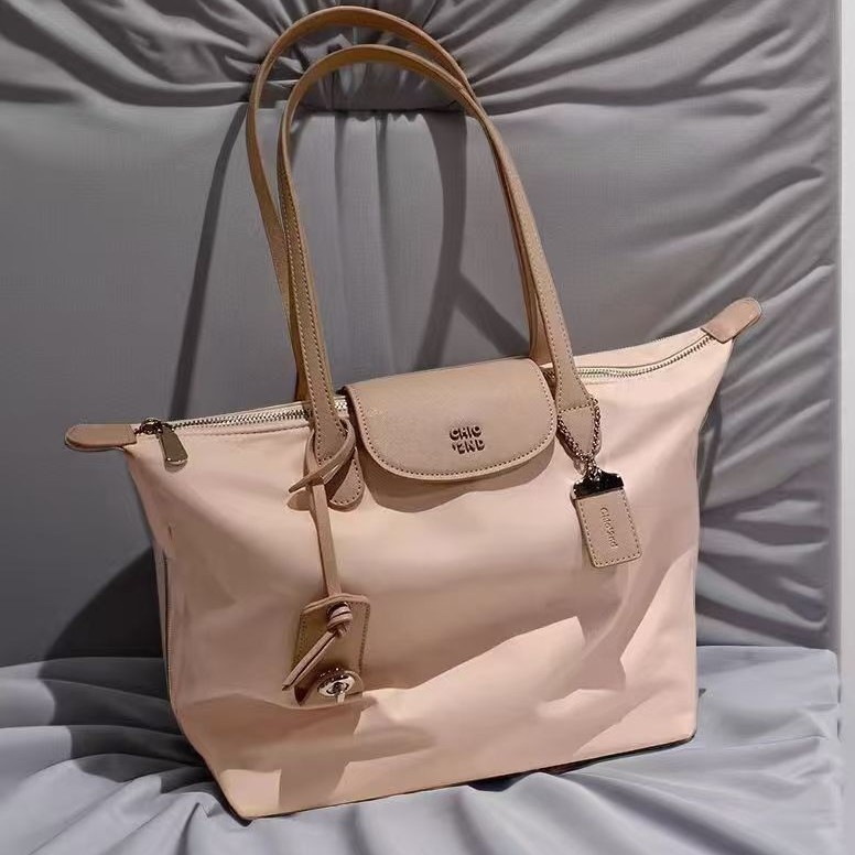 南枫 少女清晨托特包包女士2024新款大容量通勤手提单肩包