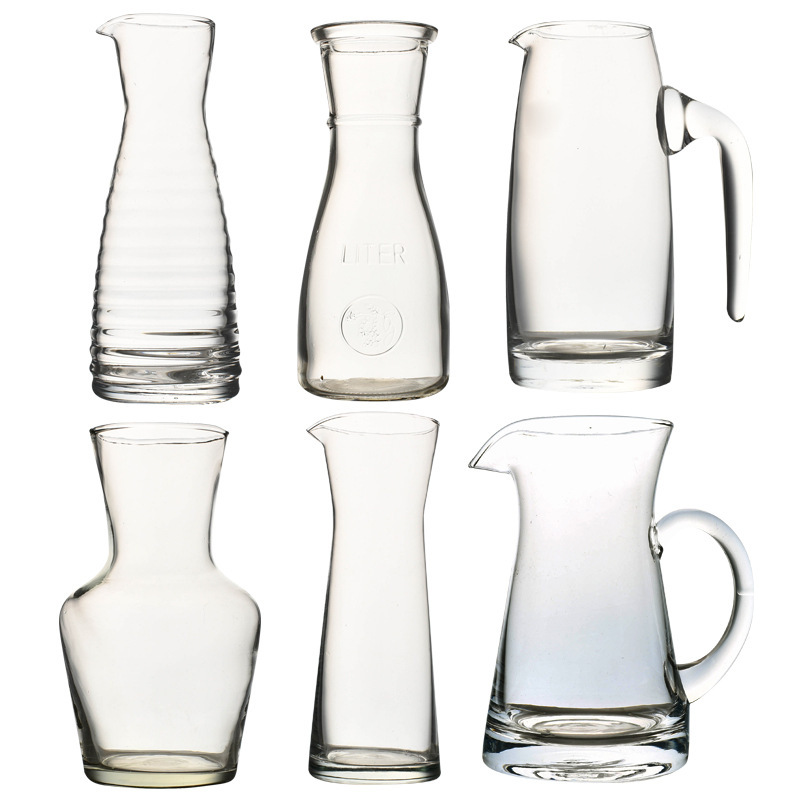 Taza de red Taza de agua de vidrio Taza transparente Tienda de té con leche Bar Taza de bebida fría creativa Taza de bebida Taza de jugo casera