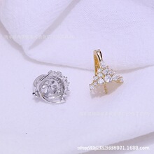 S925���y�僰�ɫ�ʯ�ʹڵ�����ճ��ˮ���A�������DIY�������