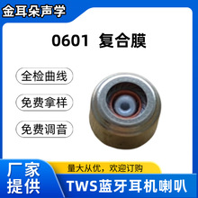 跨境厂家直供6mm复合膜入耳式TWS蓝牙耳机微型睡眠喇叭扬声器