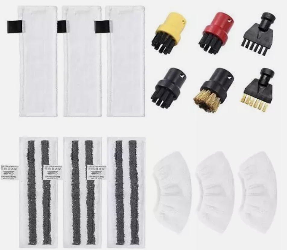 Adecuado para Kichi Karcher Kahe SC1SC2SC4SC5 molienda de vapor paño trapeador cubierta nylon cepillo cobre