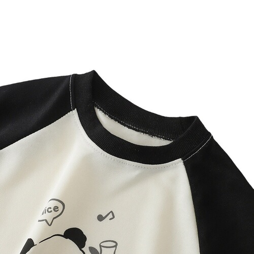2024 children's long-sleeved single T-based shirt, baby Western-style, small and medium-sized children, boys and girls, single shirt, inside and outside, Korean style