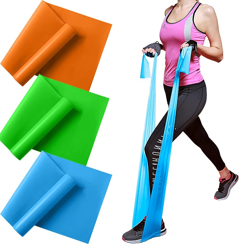 Physical therapy yoga pilates Rehabilitation Fitness strength training resistance band tear resistance elastic exercise stretch band