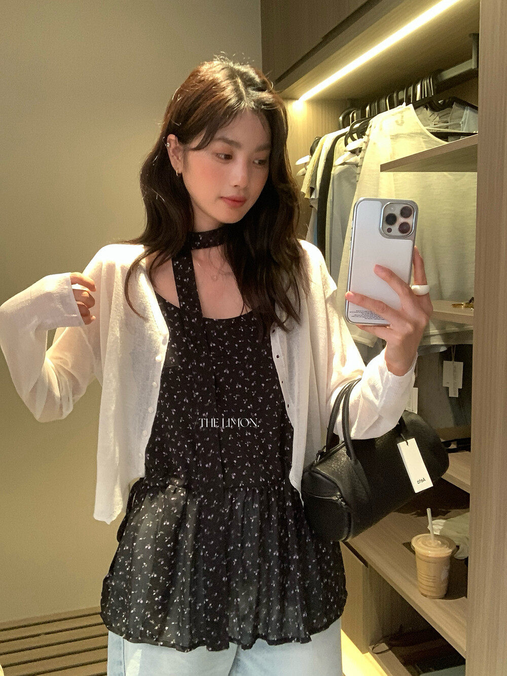 Áo cardigan nữ dệt kim Tencel mỏng nhẹ, phong cách Pháp, chống nắng mùa hè, dáng suông tôn dáng — Áo khoác vàng nhạt, Áo khoác xanh lam, Áo khoác hồng nhạt, Áo khoác xám đậm chi tiết 10