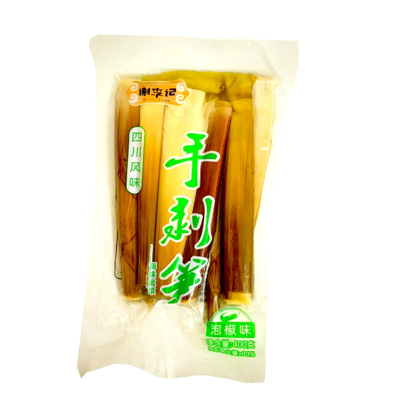 Консервированные бамбуковые побеги Beauty 400г в маленьких упаковках – закуска для снятия голода во время просмотра сериалов, вакуумная упаковка для сохранения свежести