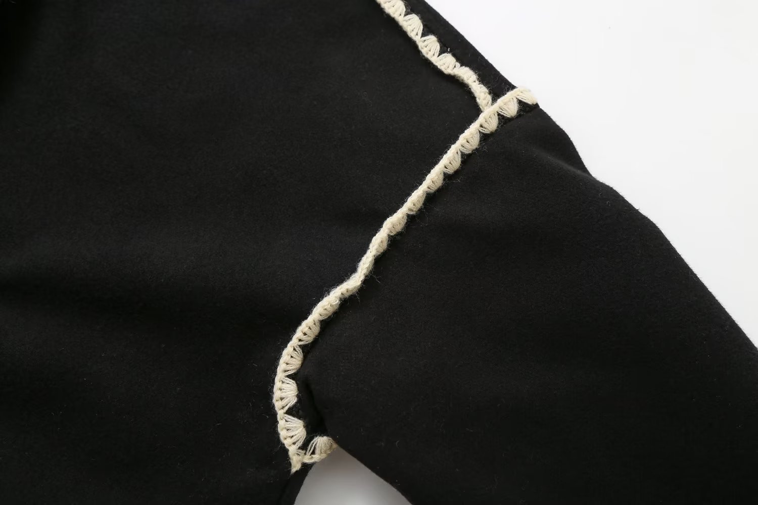 Abbigliamento donna autunno piccolo profumo stile contrasto colore temperamento casual con sciarpa cappotto giacca di lana bifacciale_voghion.com