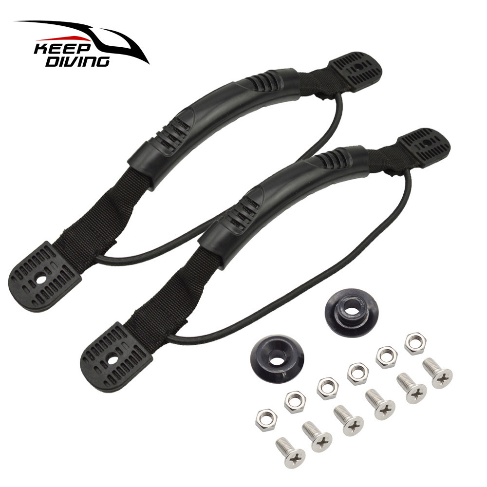 Kayak with Screw Plastic Handle Canoe Nylon Webbing Handle Handle Fixed Buckle Set Kk-T14
