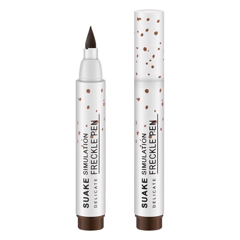 Su Anke Natural Simulation Freckle Pen, Color Development, Waterproof, Easy to Color, Non-Removing Makeup, Freckle Pen, Cross-Border