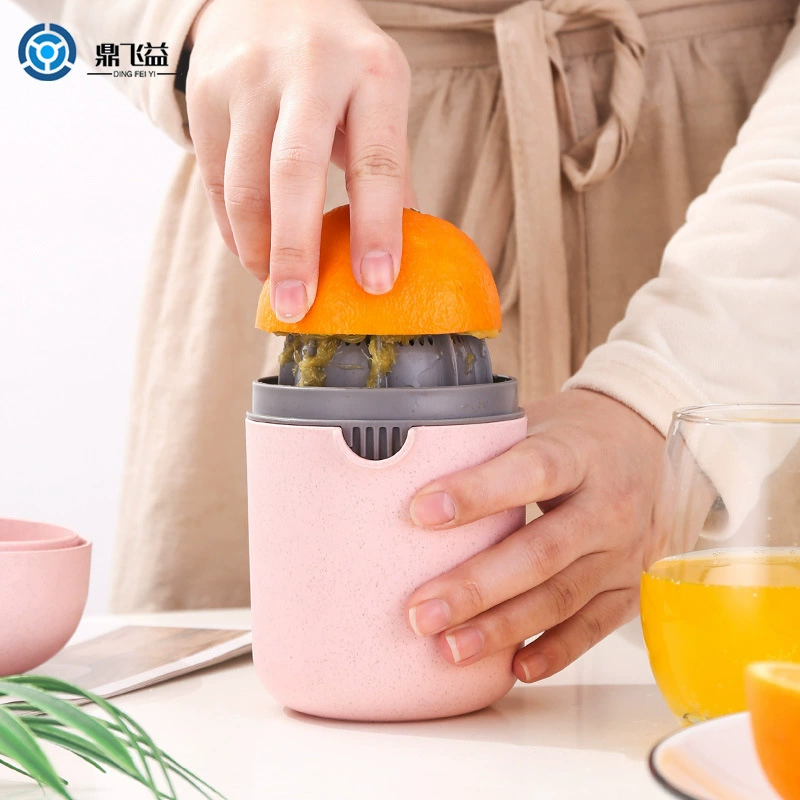Ручная соковыжималка, чашка, соковыжималка из пшеничной соломы, мини-портативная соковыжималка, соковыжималка для апельсина, лимона, подарок