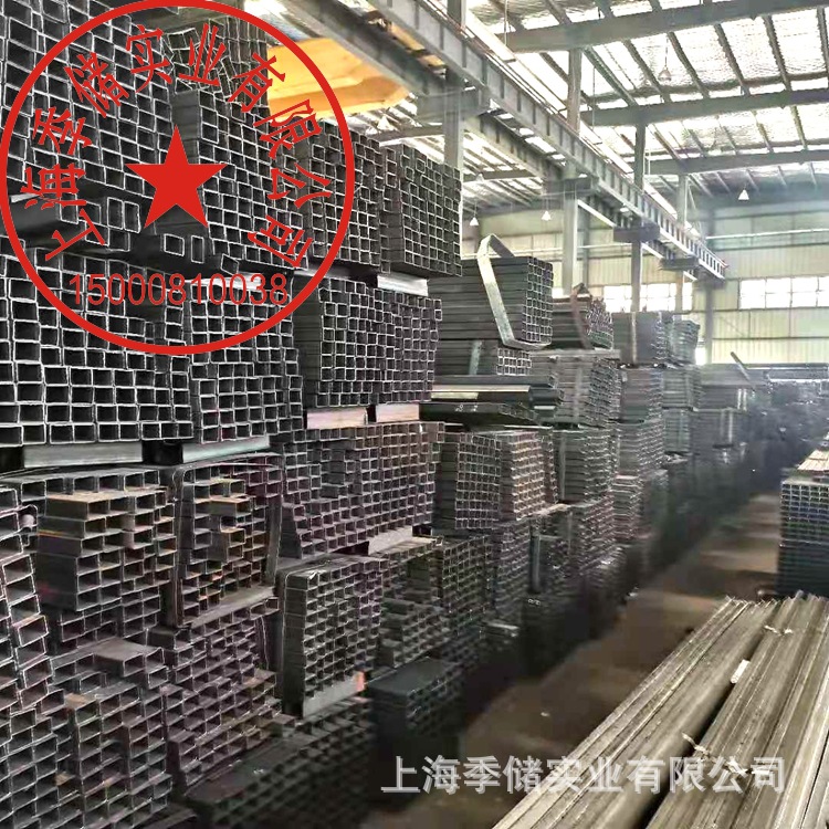 当天发货黑件方管热销60mm*60mm空心方钢 正方形方管国标材料