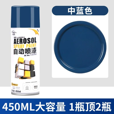 Anti-rust self-painting hand-cranked automatic Avtomobil boyası - 21-medium-blue-450mlbottle-spray-paint
