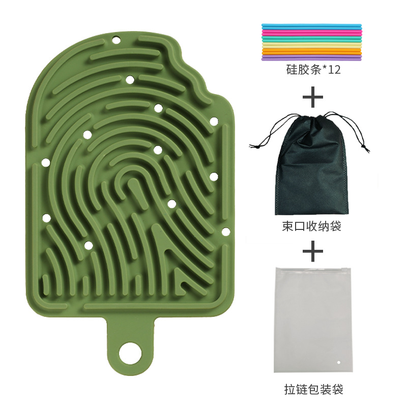 Military green + storage bag