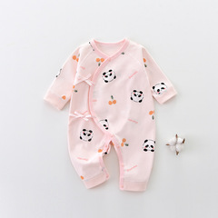 Newborn baby clothes first baby boneless A class butterfly halter for spring and autumn season baby monk robes infant onesie
