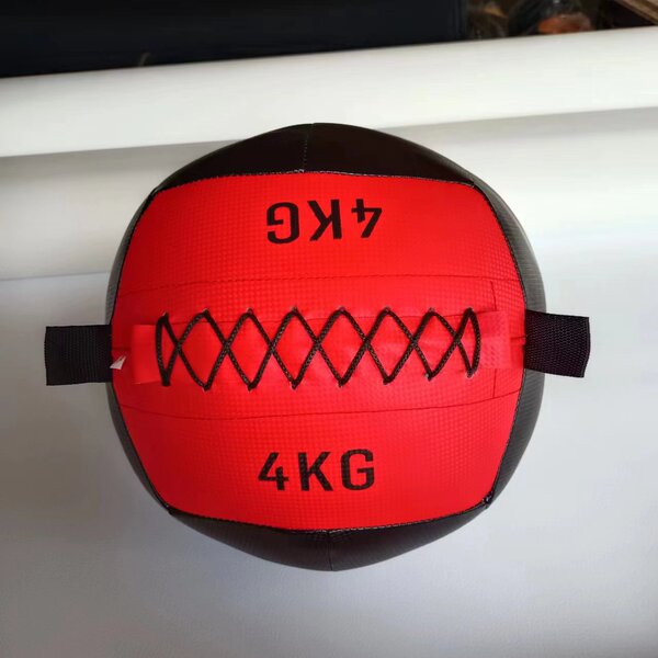Fitness medicine ball squat core training soft medicine ball wall…