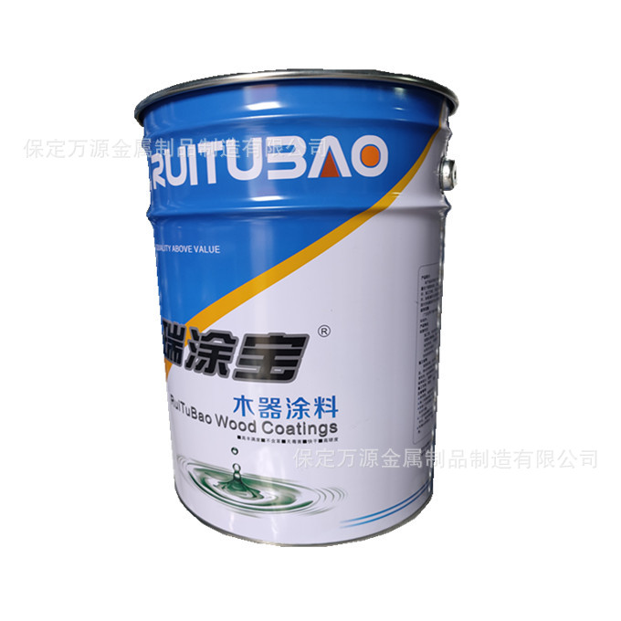 厂家水漆油漆乳胶漆马口铁金属包装铁桶防漏圆桶耐用罐环保化工桶