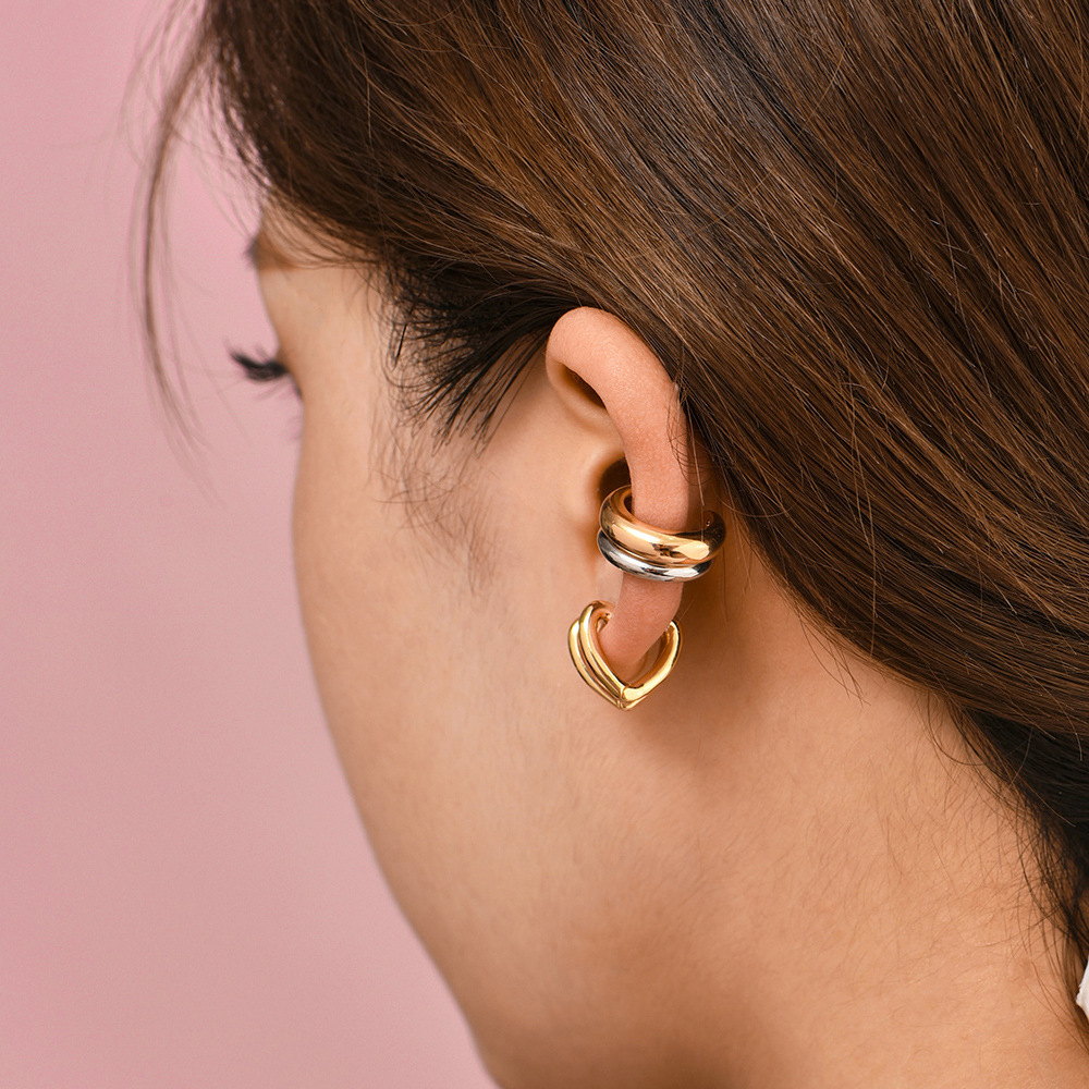 7g Weight Alloy Ear Needle Material Earrings Classification 1 Pair Quantity Casual, Street Occasion Alloy Material Pentagram, Geometric, Heart Shape Pattern All Seasons Season Unisex Gender Polished Finish Plating Design Casual, Commute Style 1 Pair Casual Commute Pentagram Geometric Heart Shape Plating Alloy Earrings 9