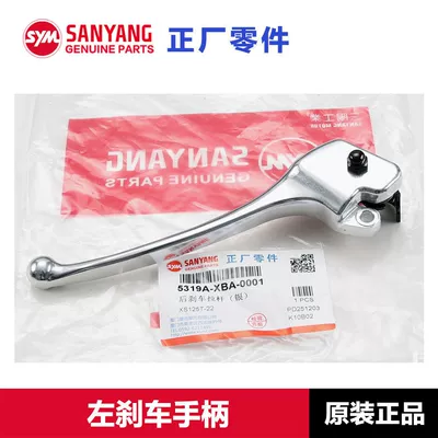 Original Genuine Sanyang Scooter Motorcycle Dijue 125 Left and Right Brake Handle, Front and Rear Brake Lever, Handlebar (Motorcycle frame) - left-brake-handle-original-and-authentic