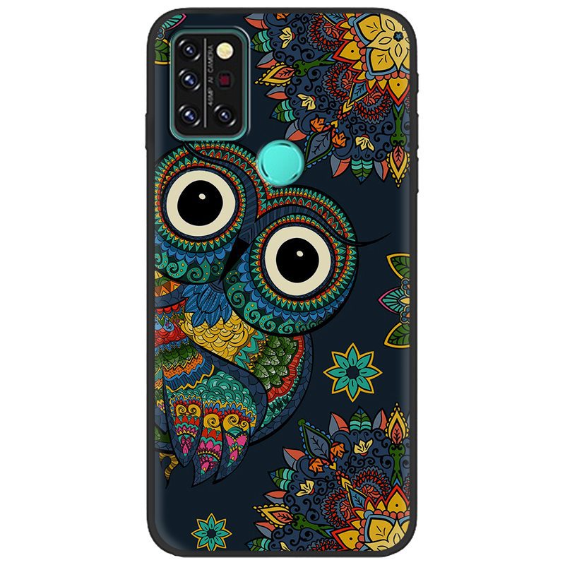 Black shell color owl