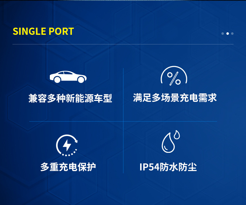 Luzhuchong New Energy Electric Vehicle Charging Station Universal for Residential Areas Byd Tesla 7Kw/14Kw
