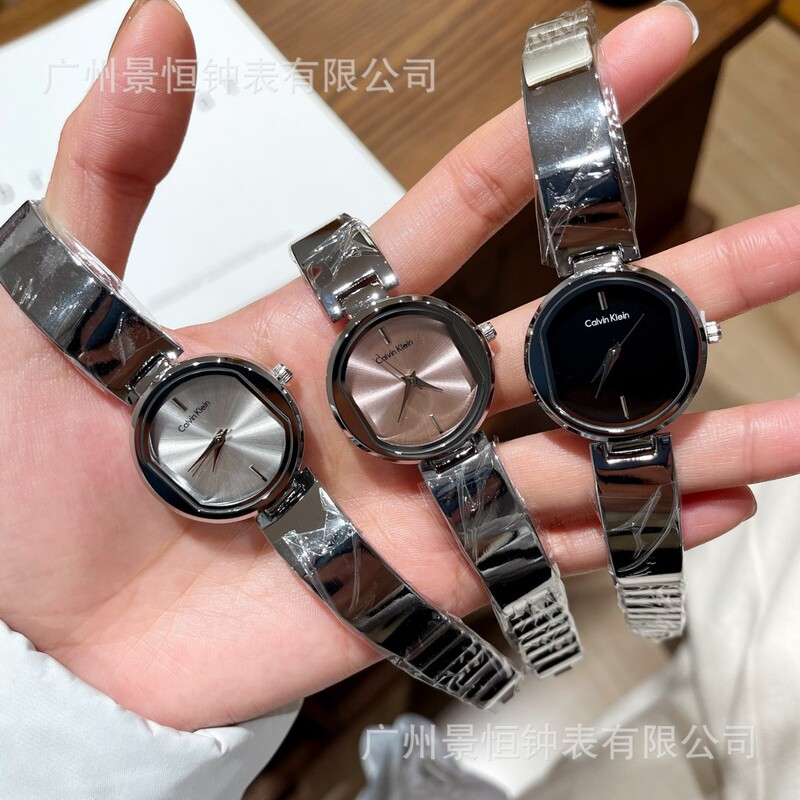 Simple Round Small Silver Watch, Elegant Women's Light Luxury High-Value Niche Quartz Movement Watch, Daisika Watch for Women Simple Round Small Silver Watch, Elegant Women's Light Luxury High-Value Niche Quartz Movement Watch, Daisika Watch for Women