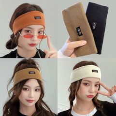 ニット伸縮性ヘアバンド レディース カジュアル スポーツ ヘッドスカーフ 秋冬 幅広ヘアバンド 洗顔専用 ヘッドバンド トレンド
