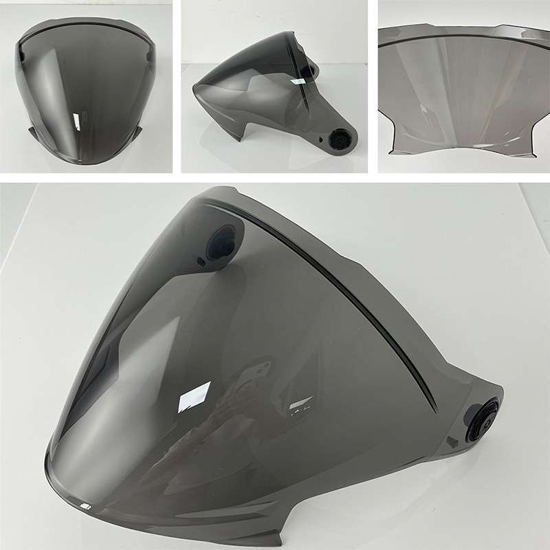 V-37 Lens V37 Cosmo Sv Interstellar Half Helmet Color-Changing Motorcycle Helmet Accessories Sun Protection Waterproof Wind and Sand Protection