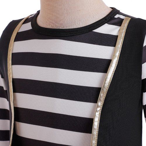 New European and American-style cosplay pirate captain kids' two-piece Halloween children's role-play costume set