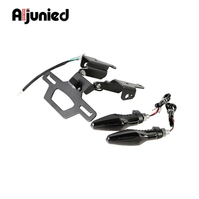 turn signal lights, License plate holder/license plate holder
