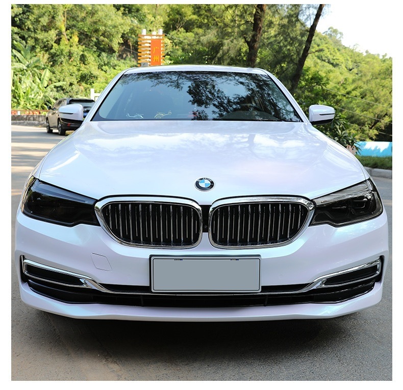 Suitable for BMW 5 Series blackened light film, TPU car color change film, headlight and taillight film, car film Black Warrior MX1234
