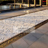 The relief shadow door wall relief carving carving granite marble relief ground carving.