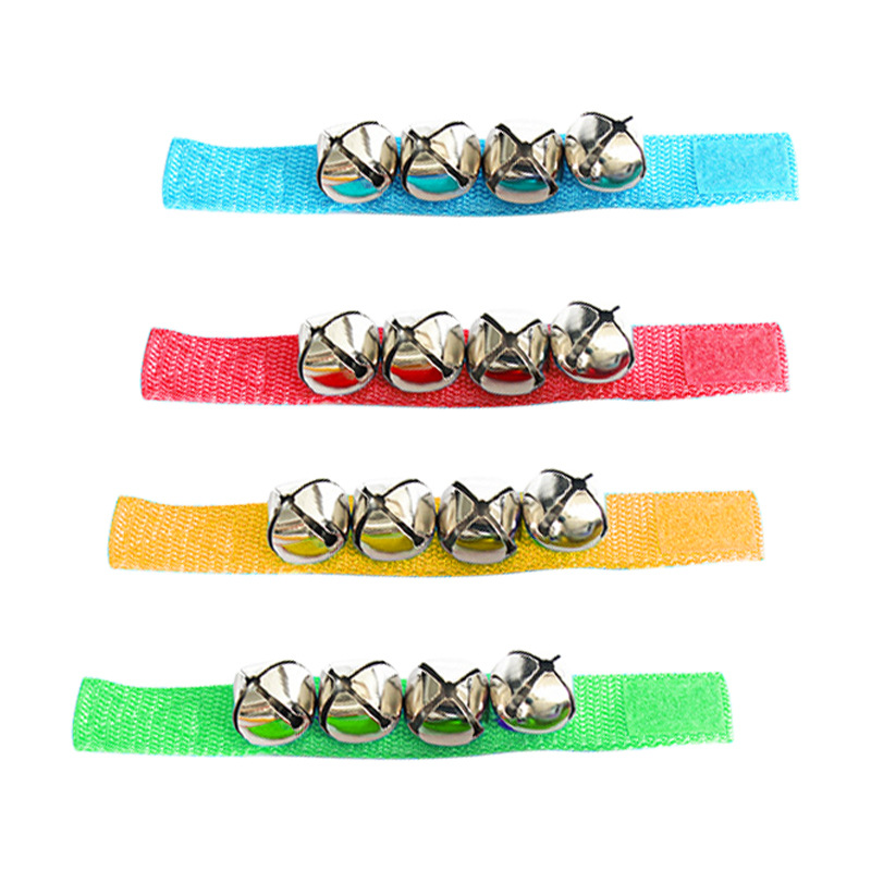 En stock venta al por mayor grande manecilla muñeca Bell juguetes musicales para niños música infantil educación temprana niños instrumento de percusión