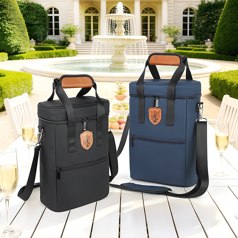 Bolsa de almacenamiento de vino tinto al aire libre en caliente transfronterizo 3 bolsas de almacenamiento de vino tinto refrigerado de gran capacidad