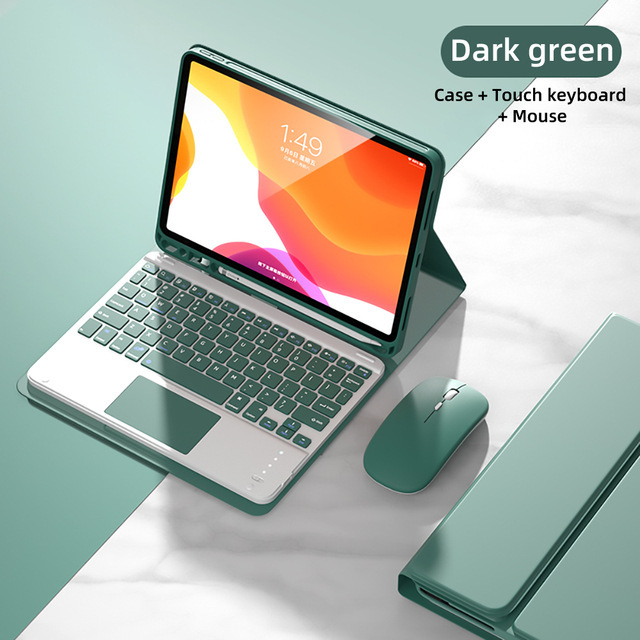 iPad第10世代に適したマジックタッチBluetoothキーボードPro11保護ケース10.2inchAir 4 5 6レザーケース10.9|undefined