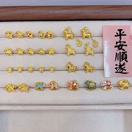 黄金项饰;黄金手饰;K金项饰