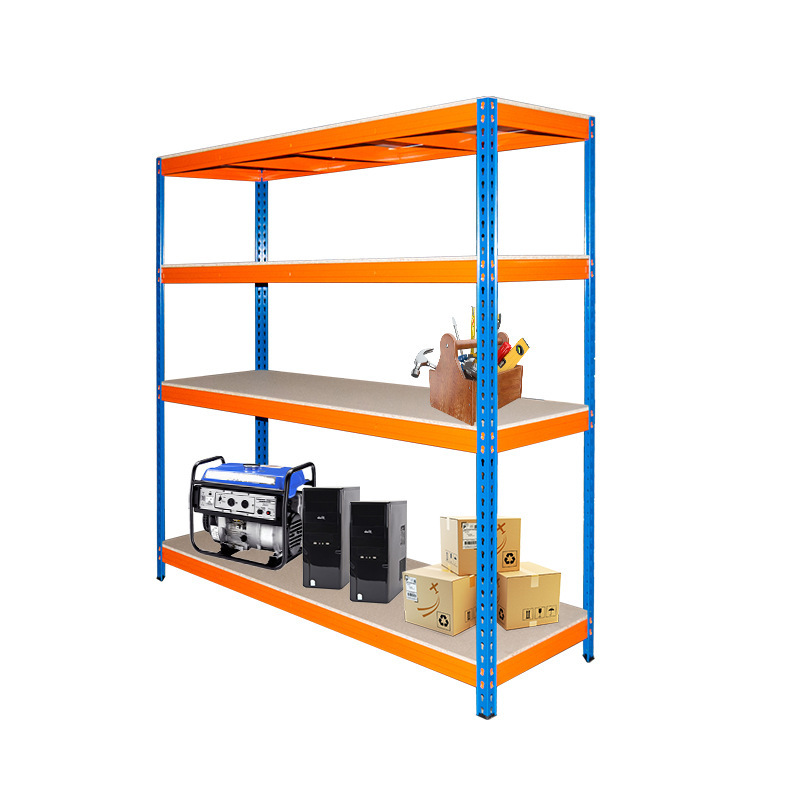 Four-layer and Five-layer Heavy-duty Storage Shelf Library Weighted Storage Rack Combination Display Rack Factory Supermarket Garage Room Four-layer and Five-layer Heavy-duty Storage Shelf Library Weighted Storage Rack Combination Display Rack Factory Supermarket Garage Room