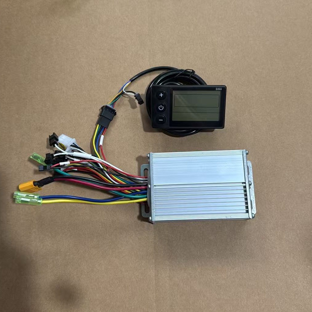 Electric meter controller S86624V-48V250W350W, smart LCD meter kit for electric scooters